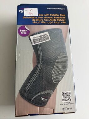 Tynor Grey Knee Cap Patellar Ring D-07 XXL